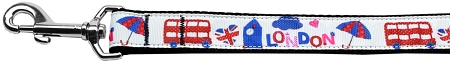 London Town Nylon Dog Leash 5/8 inch wide 4ft Long